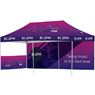 Ovation Gazebo 6M X 3M - 1 Short Half-Wall Skin 1 Long Full-Wall Skin, DISPLAY-2018