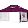 Ovation Gazebo 4.5M X 3M - 2 Short Full-Wall Skins, DISPLAY-2090