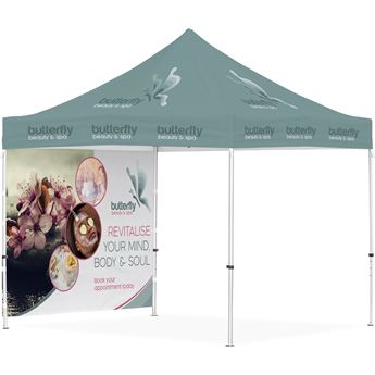 Ovation Gazebo 3M X 3M - 1 Full-Wall Skin, DISPLAY-2062