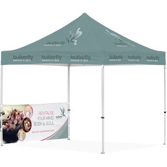 Ovation Gazebo 3M X 3M - 1 Half-Wall Skin, DISPLAY-2066