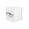 Square Plastic Paper Cube Holder, 500, Paper cube holder