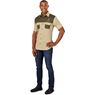 Mens Short Sleeve Serengeti 2-Tone Bush Shirt, ALT-SGMS