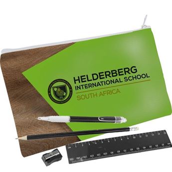 Recycled Sublimated PET Stationery Set, RCY1017
