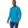 Mens Long Sleeve Elemental Golf Shirt, BAS-8030