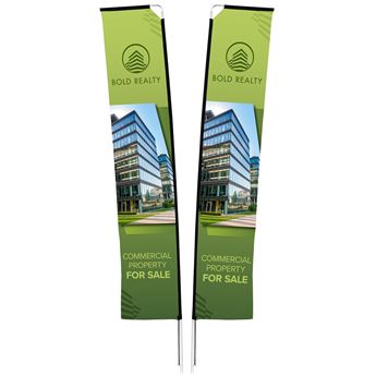 Legend 4M Telescopic Double-Sided Flying Banner, DISPLAY-7054