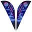 Legend 3m Sublimated Sharkfin Double-Sided Flying Banner - 1 Complete Unit, DISPLAY-7013