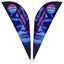 Legend 3m Sublimated Sharkfin Double-Sided Flying Banner - 1 Complete Unit, DISPLAY-7013
