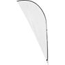 Legend 3m Sublimated Sharkfin Double-Sided Flying Banner - 1 Complete Unit, DISPLAY-7013