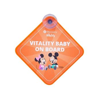 Baby On Board Sign With Sticker, 206