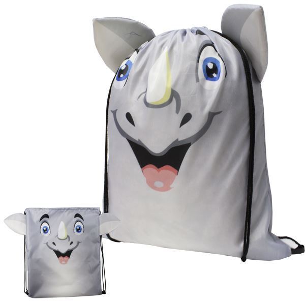 Rhino Drawstring Bag, BAG616