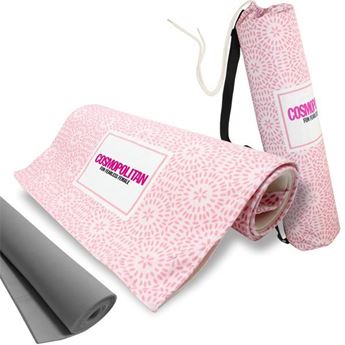 Yoga Mat Towel with Carry Bag + FC print, TOL018