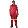 Trade Polycotton Conti Suit - Reflective Arms, Legs & Back - Yellow Tape, ALT-11012