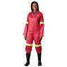 Trade Polycotton Conti Suit - Reflective Arms, Legs & Back - Yellow Tape, ALT-11012