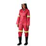 Trade Polycotton Conti Suit - Reflective Arms, Legs & Back - Yellow Tape, ALT-11012