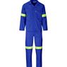 Trade Polycotton Conti Suit - Reflective Arms, Legs & Back - Yellow Tape, ALT-11012