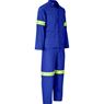 Trade Polycotton Conti Suit - Reflective Arms, Legs & Back - Yellow Tape, ALT-11012