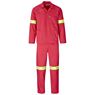 Trade Polycotton Conti Suit - Reflective Arms, Legs & Back - Yellow Tape, ALT-11012