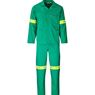 Trade Polycotton Conti Suit - Reflective Arms, Legs & Back - Yellow Tape, ALT-11012