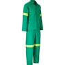 Trade Polycotton Conti Suit - Reflective Arms, Legs & Back - Yellow Tape, ALT-11012