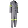 Trade Polycotton Conti Suit - Reflective Arms, Legs & Back - Yellow Tape, ALT-11012