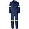 Trade Polycotton Conti Suit - Reflective Arms, Legs & Back - Yellow Tape, ALT-11012