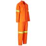 Trade Polycotton Conti Suit - Reflective Arms, Legs & Back - Yellow Tape, ALT-11012