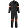 Trade Polycotton Conti - Suit Reflective Arms, Legs & Back - Orange Tape, ALT-11013