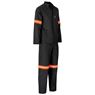 Trade Polycotton Conti - Suit Reflective Arms, Legs & Back - Orange Tape, ALT-11013