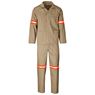 Trade Polycotton Conti - Suit Reflective Arms, Legs & Back - Orange Tape, ALT-11013