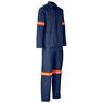 Trade Polycotton Conti - Suit Reflective Arms, Legs & Back - Orange Tape, ALT-11013