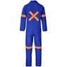 Trade Polycotton Conti - Suit Reflective Arms, Legs & Back - Orange Tape, ALT-11013