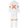 Trade Polycotton Conti - Suit Reflective Arms, Legs & Back - Orange Tape, ALT-11013