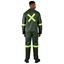 Acid Resistant Polycotton Conti Suit - Reflective Arm, Legs & Back - Yellow Tape, ALT-11063