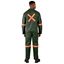 Acid Resistant Polycotton Conti Suit - Reflective Arm, Legs & Back - Orange Tape, ALT-11064