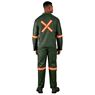 Acid Resistant Polycotton Conti Suit - Reflective Arm, Legs & Back - Orange Tape, ALT-11064