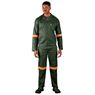 Acid Resistant Polycotton Conti Suit - Reflective Arm, Legs & Back - Orange Tape, ALT-11064