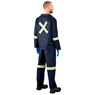 Technician 100% Cotton Conti Suit - Reflective Arms, Legs & Back - Yellow Tape, ALT-11033