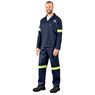 Technician 100% Cotton Conti Suit - Reflective Arms, Legs & Back - Yellow Tape, ALT-11033