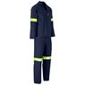 Technician 100% Cotton Conti Suit - Reflective Arms, Legs & Back - Yellow Tape, ALT-11033