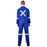 Technician 100% Cotton Conti Suit - Reflective Arms, Legs & Back - Yellow Tape, ALT-11033