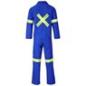 Technician 100% Cotton Conti Suit - Reflective Arms, Legs & Back - Yellow Tape, ALT-11033