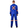 Technician 100% Cotton Conti Suit - Reflective Arms, Legs & Back - Orange Tape, ALT-11034