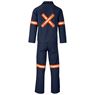 Technician 100% Cotton Conti Suit - Reflective Arms, Legs & Back - Orange Tape, ALT-11034