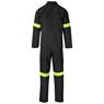 Trade Polycotton Conti Suit - Reflective Arms & Legs - Yellow Tape, ALT-11010