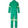 Trade Polycotton Conti Suit - Reflective Arms & Legs - Yellow Tape, ALT-11010