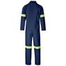 Trade Polycotton Conti Suit - Reflective Arms & Legs - Yellow Tape, ALT-11010