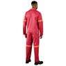 Trade Polycotton Conti Suit - Reflective Arms & Legs - Orange Tape, ALT-11011