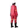 Trade Polycotton Conti Suit - Reflective Arms & Legs - Orange Tape, ALT-11011