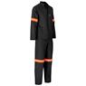 Trade Polycotton Conti Suit - Reflective Arms & Legs - Orange Tape, ALT-11011