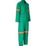 Trade Polycotton Conti Suit - Reflective Arms & Legs - Orange Tape, ALT-11011